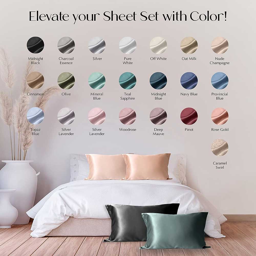 Colorado Home Co – 100% Silk Pillowcase for Hair and Skin